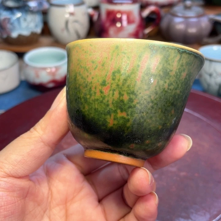摆件钧瓷炉钧逍遥杯