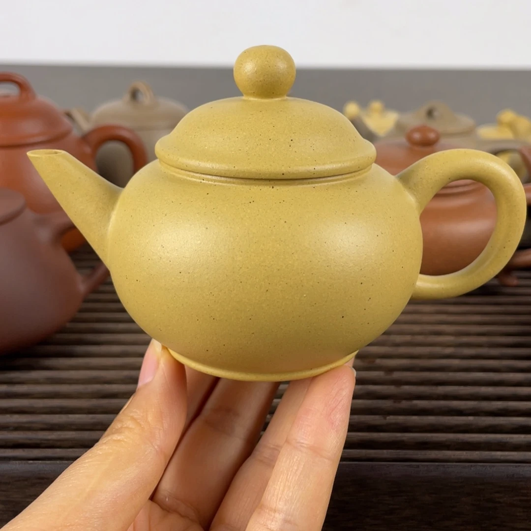 紫砂壶宜兴紫砂壶150c 本山绿