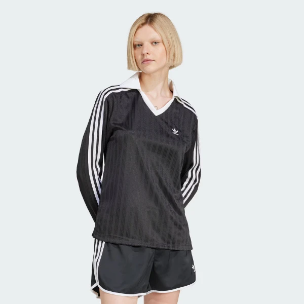 adidas/阿迪达斯女子 运动长袖POLO衫JD2603