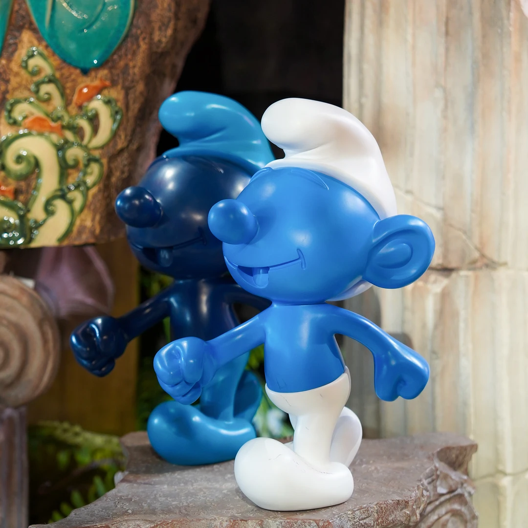 【本尼家】CH09现代创意卡通可爱装饰蓝精灵家居客厅卧室潮玩摆件