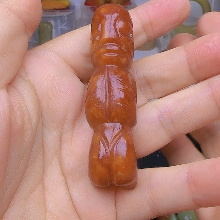 尼***丁和田玉未镶嵌颈饰