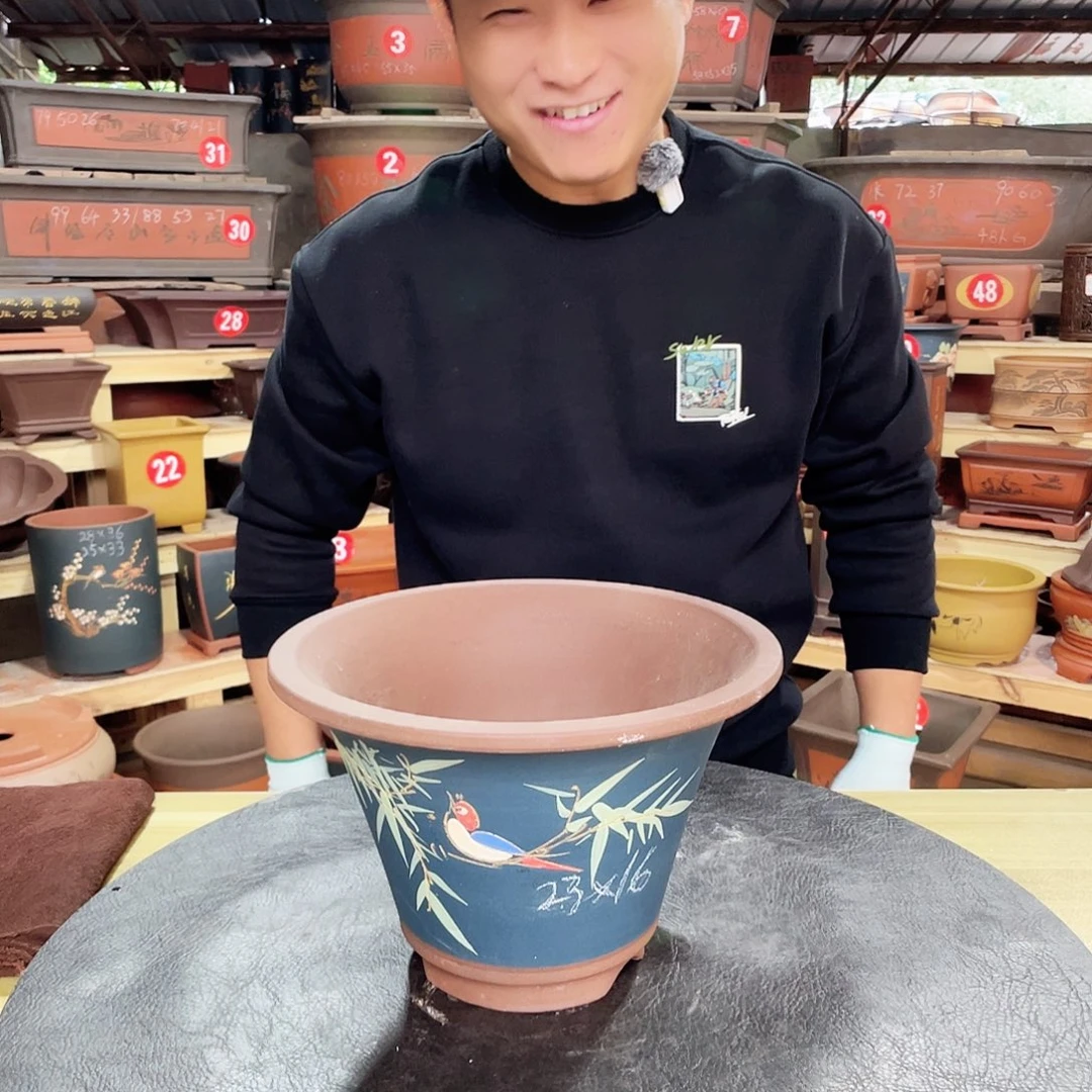 紫砂花盆工厂直发