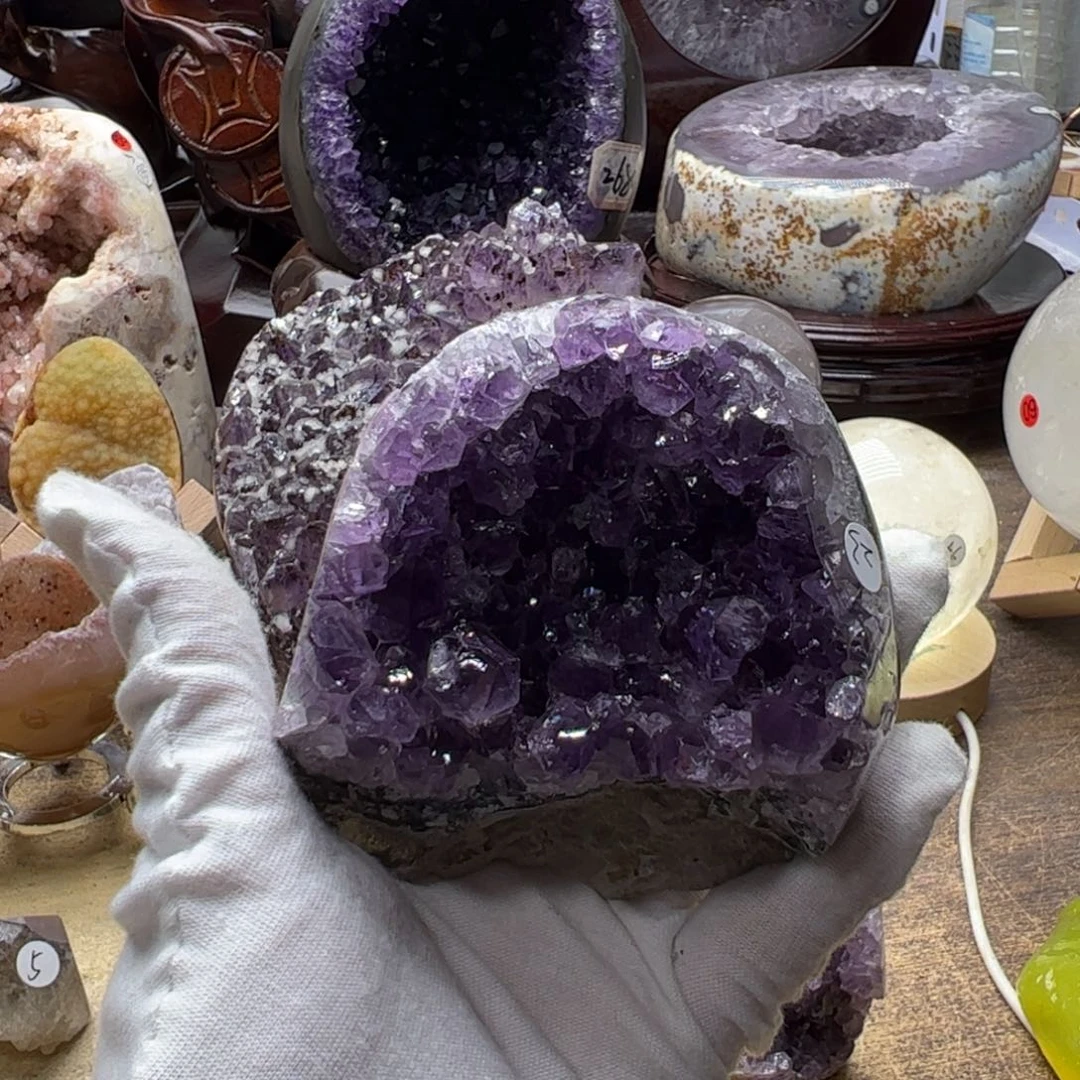 迪***慢水晶珠宝半成品未镶嵌碎石9