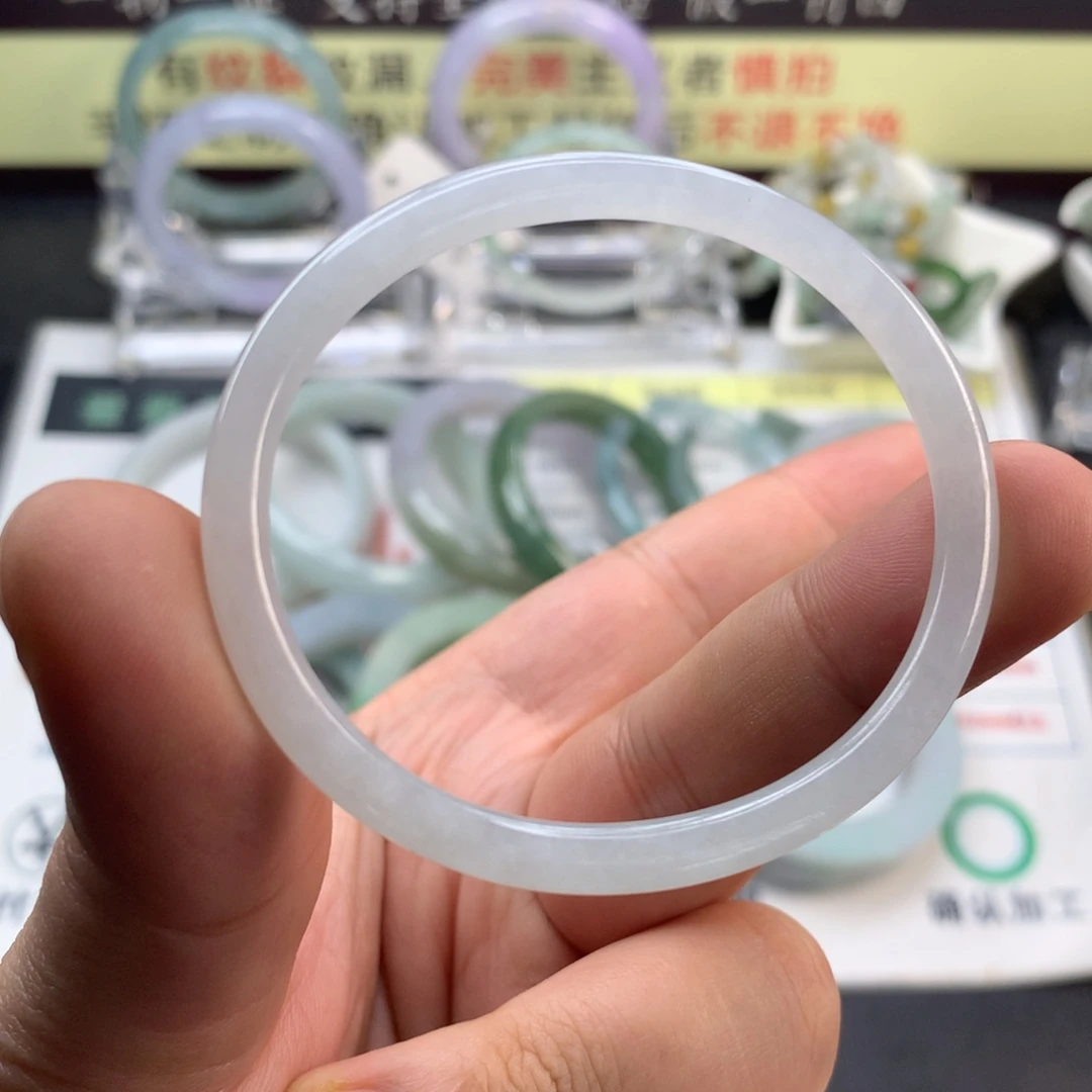 定制翡翠未镶嵌52圆贵妃