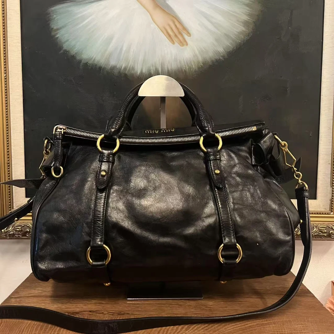 95新 MIU MIU/缪缪 手提包/97017经典单肩包