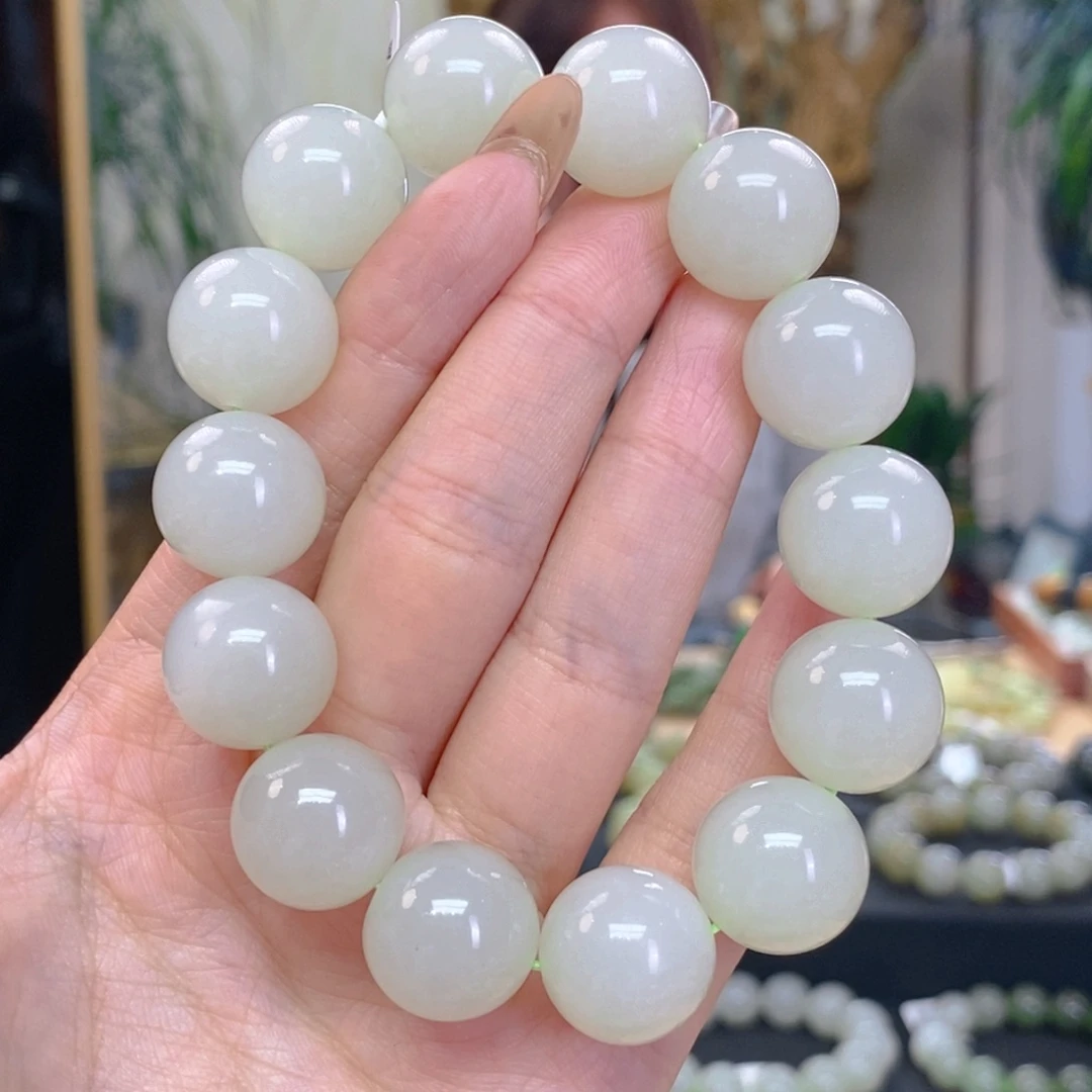 未镶嵌手串和田玉近