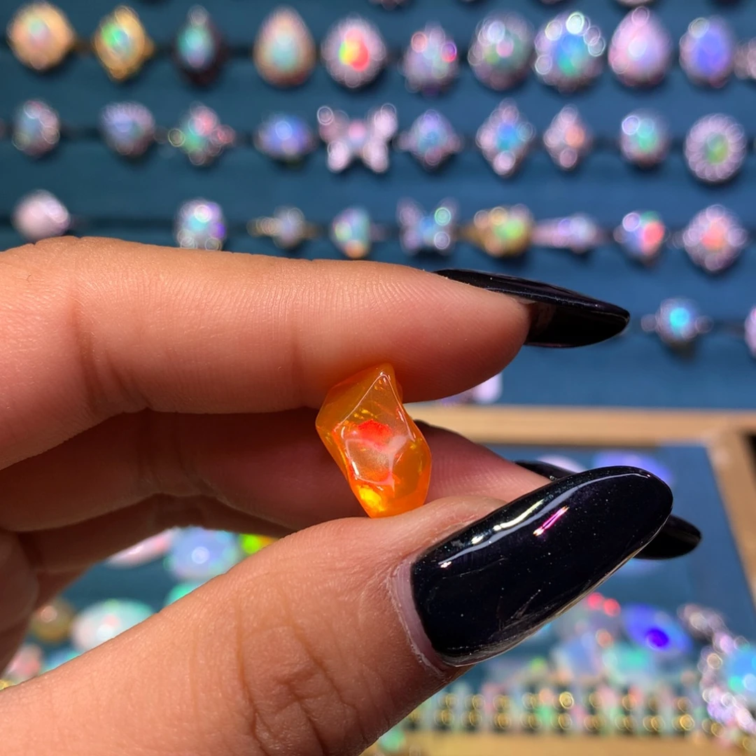 龙***杉欧泊银S925镶嵌打站孔 吊坠款