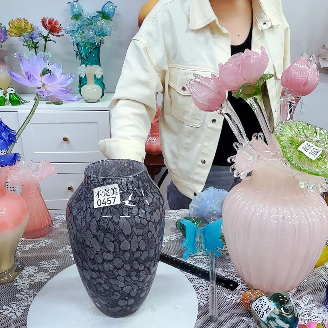 琉璃花瓶花器艺术品