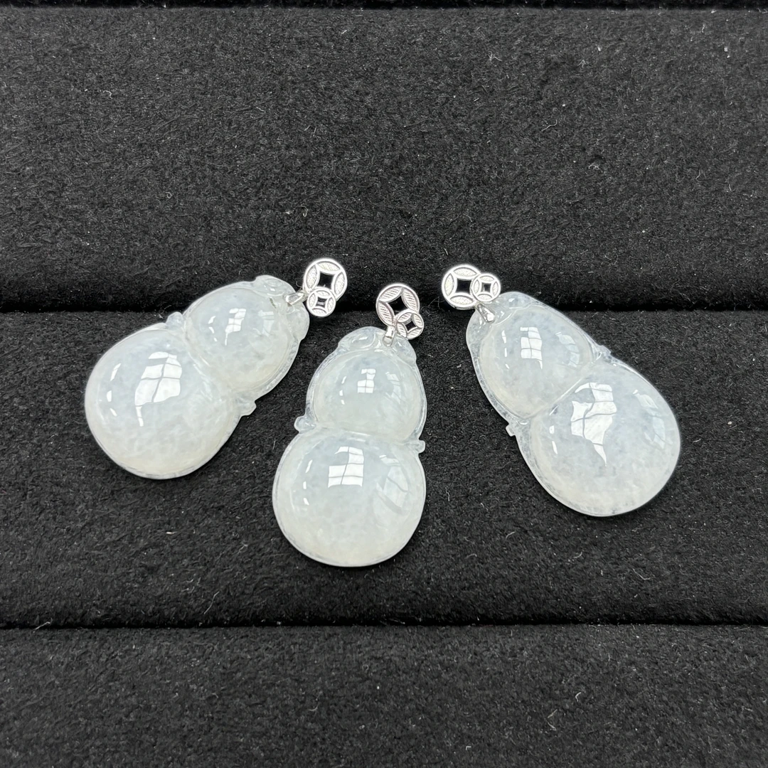 『手镯七仙女』翡翠葫芦吊坠/592063/多样性发一件 赠皮绳