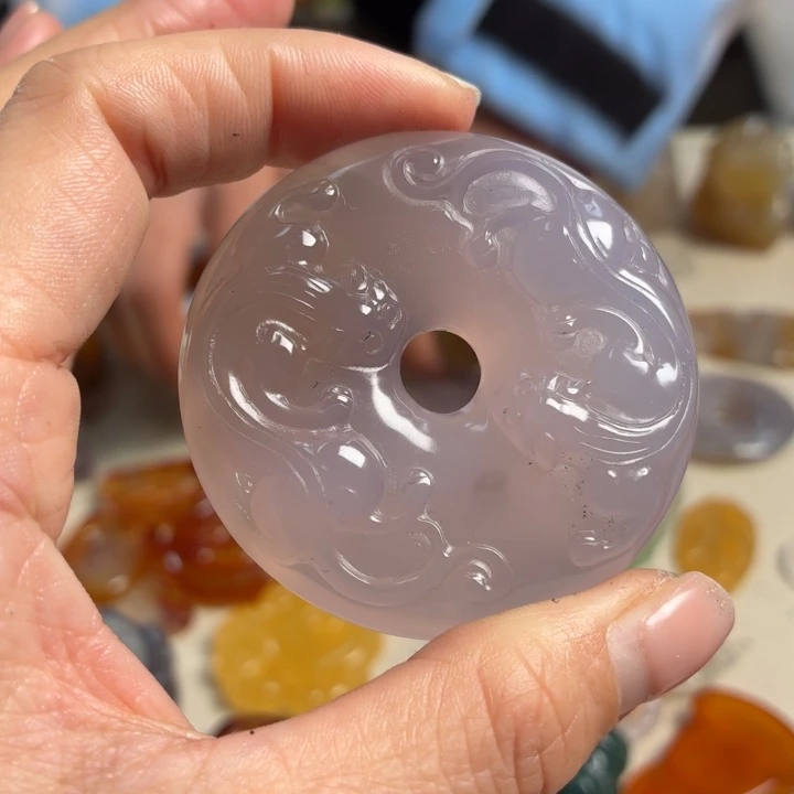 玛瑙/玉髓未镶嵌吊坠(不含链)