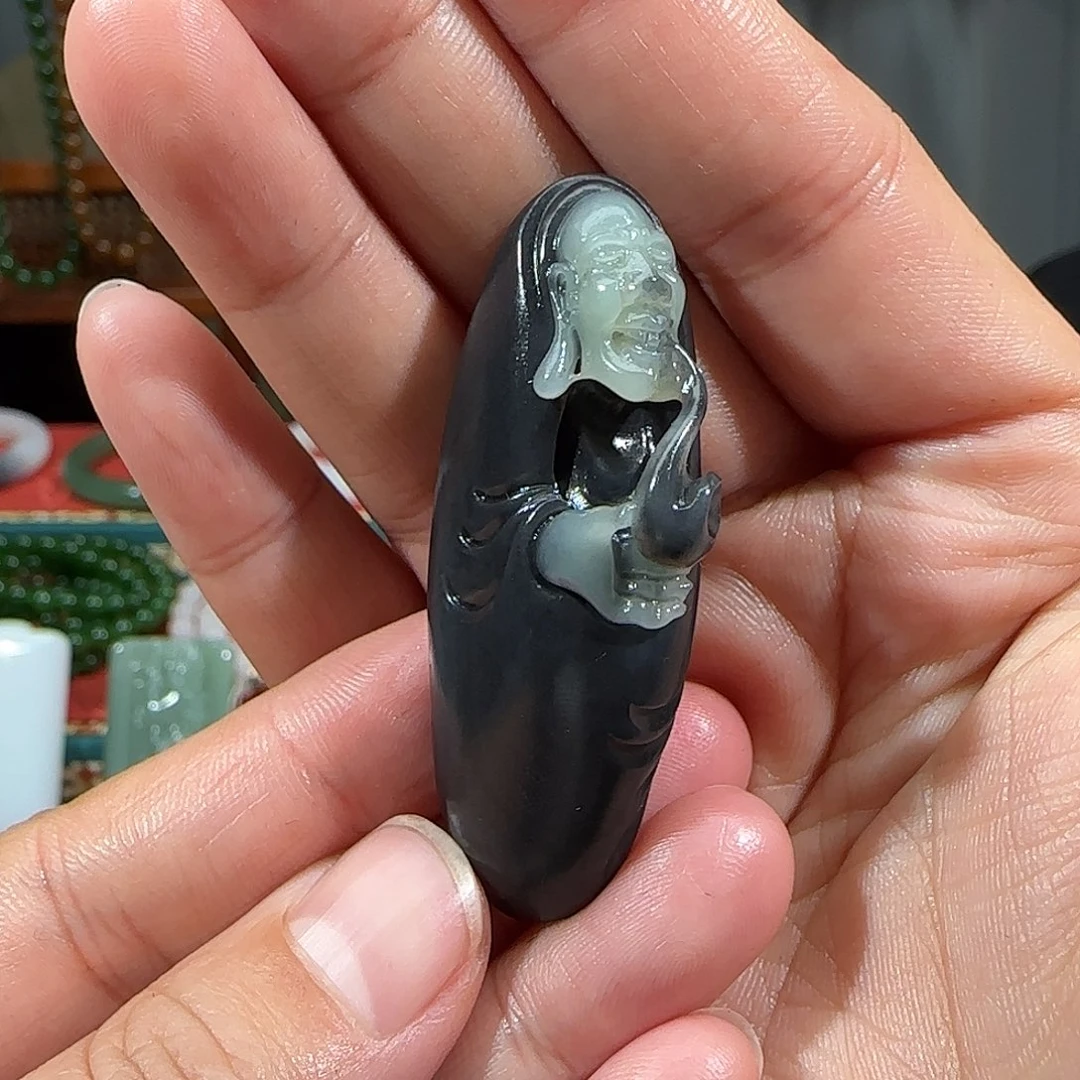 和田玉吊坠(不含链)未镶嵌