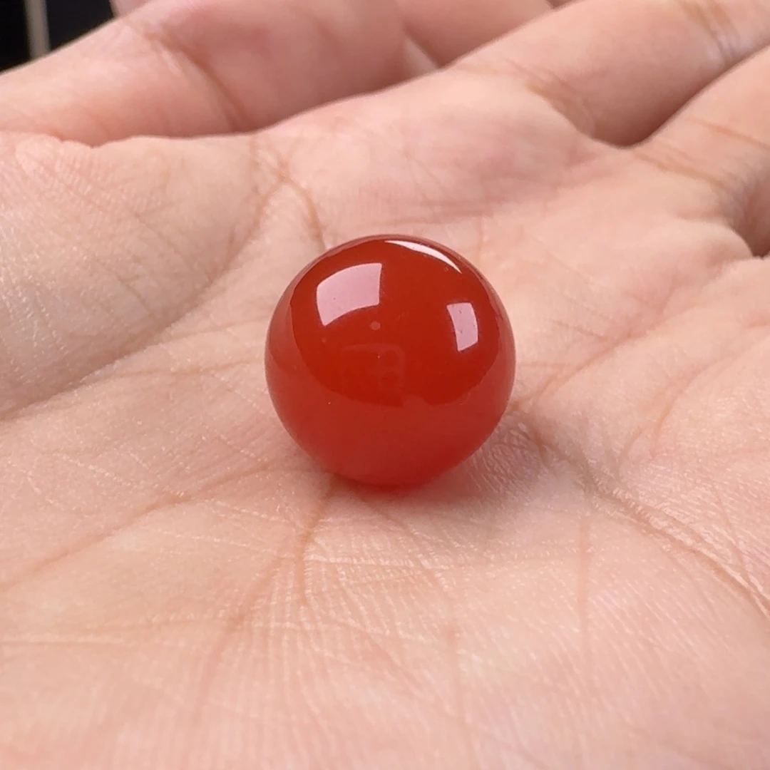 厚***9南红玛瑙未镶嵌单珠13