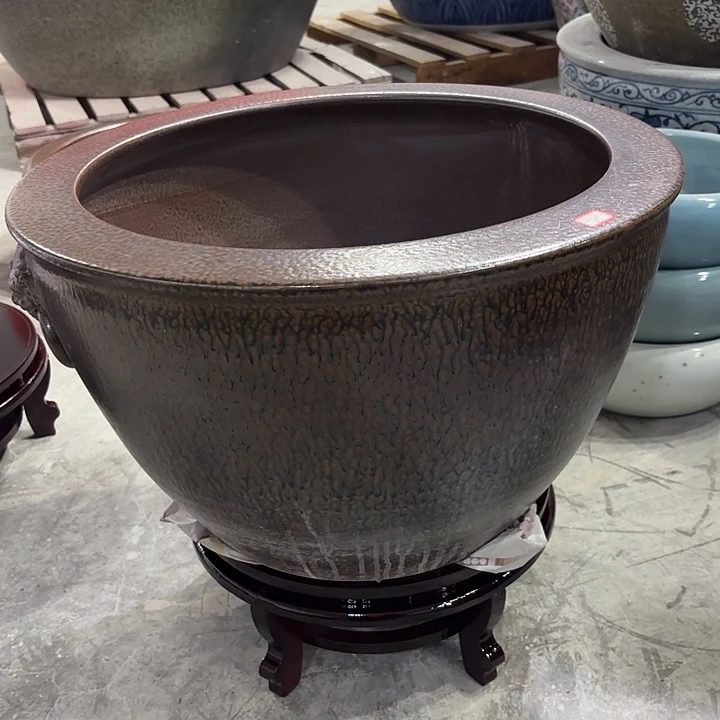 陶瓷陶瓷鱼缸微瑕53-32