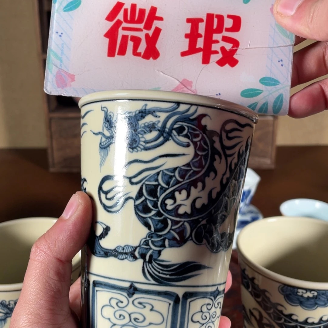 瓷摆件景德镇陶瓷老陶