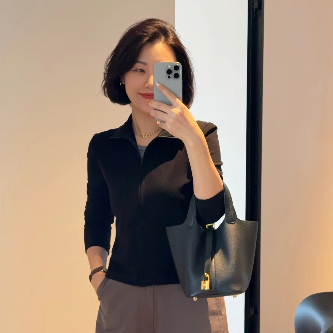 XIYE&W【显身材】拉链上衣