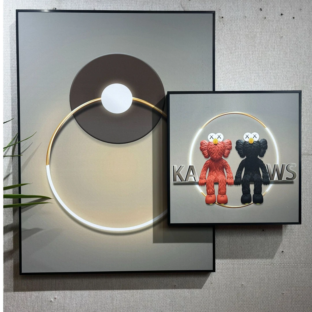 现代简约风装饰画餐厅卧室挂画2025新款021