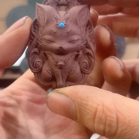 泥塑息肌香方九尾狐福利价镶嵌版