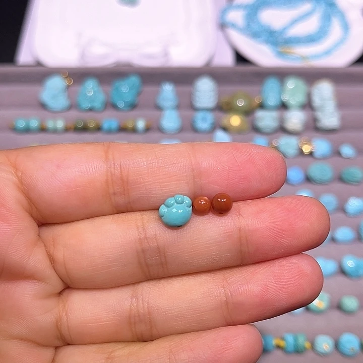 南红玛瑙未镶嵌珠宝半成品