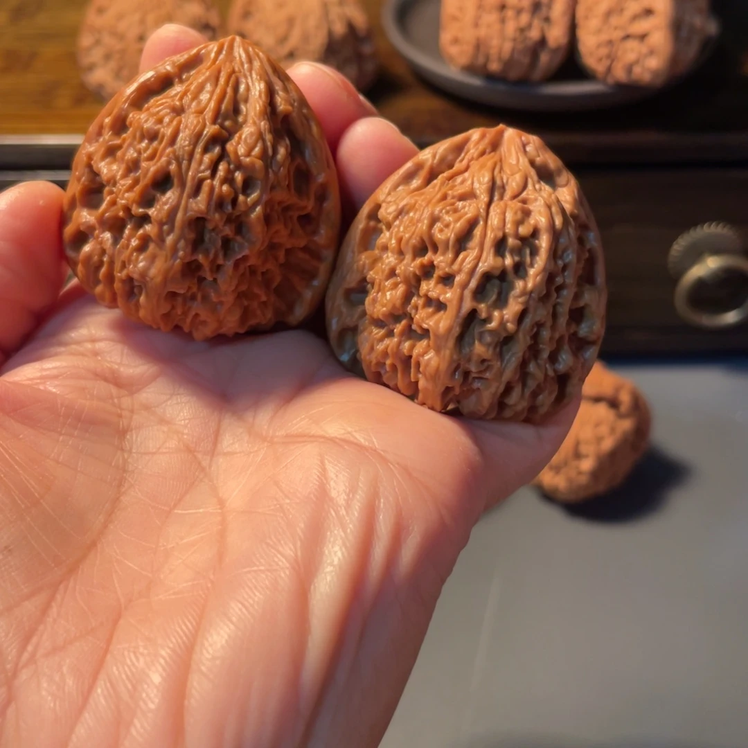 吊坠文玩核桃三角