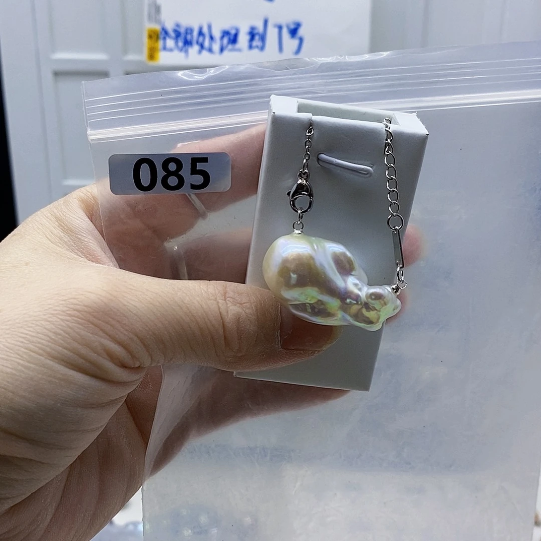 颈饰合金淡水珍珠