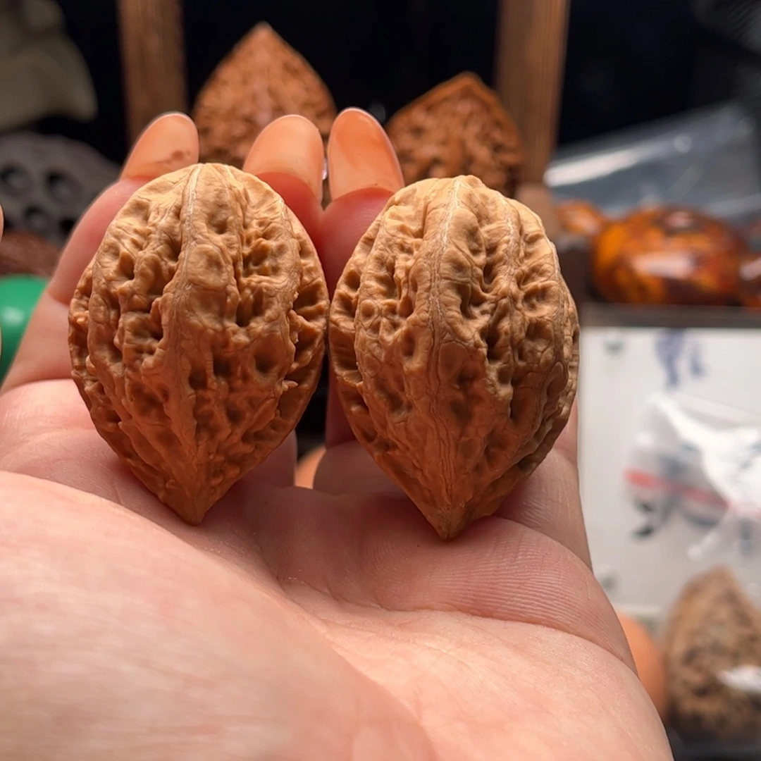 文玩核桃把件关东木子家楸大胖29