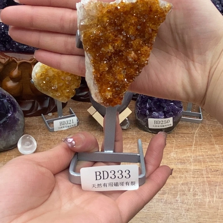 黄晶大型摆件（非配饰）未镶嵌