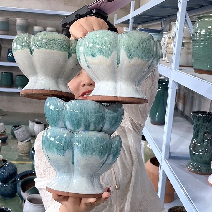 红陶正品高13/15四个