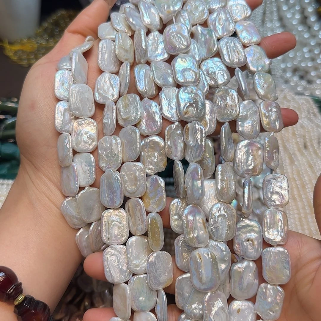 玛瑙/玉髓合金珠宝半成品淡水珍珠巴拉克无事牌一条