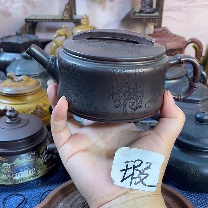 茶壶紫砂紫砂茶具瑕疵