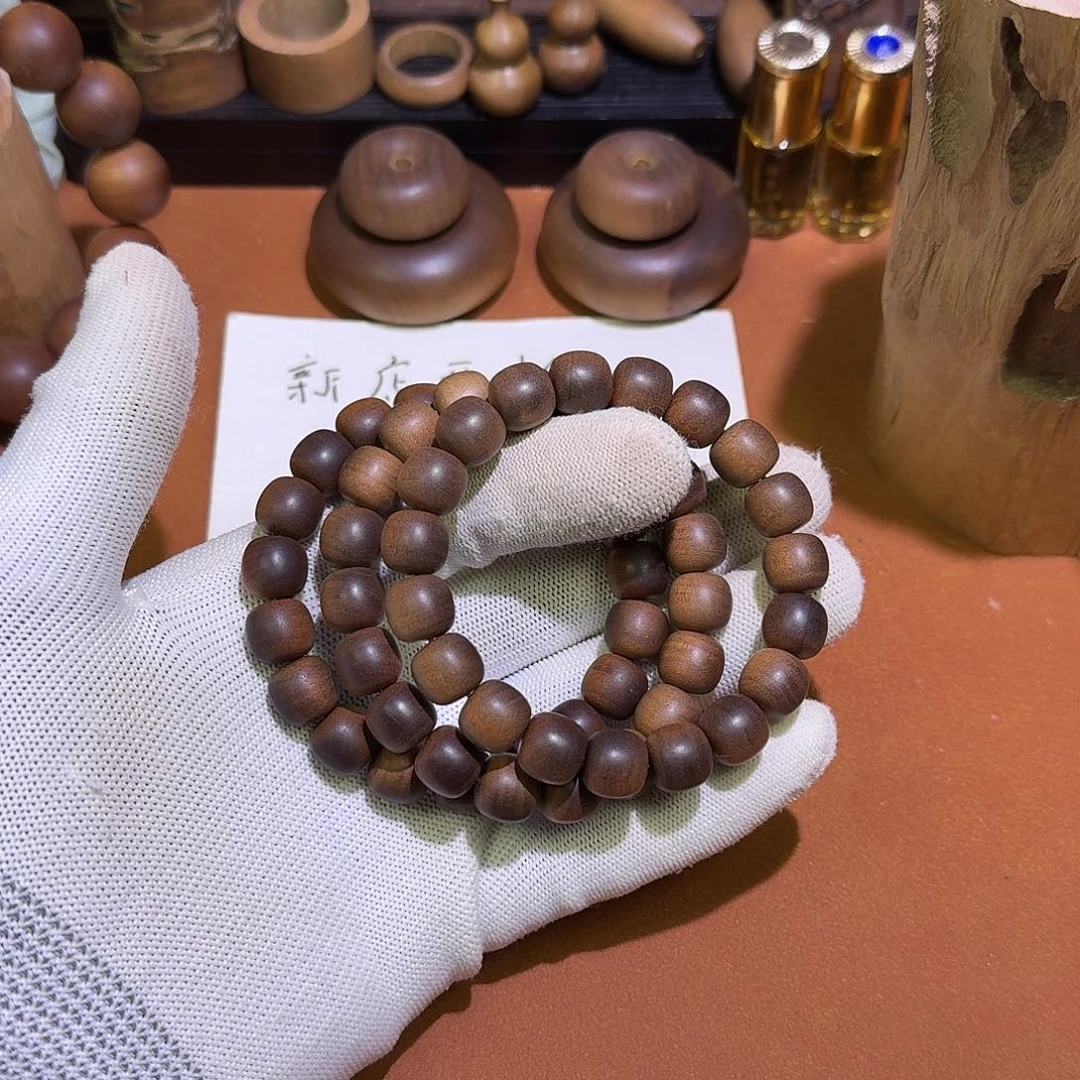 檀香木百年系列10×11×19颗黑肉横纹沉水