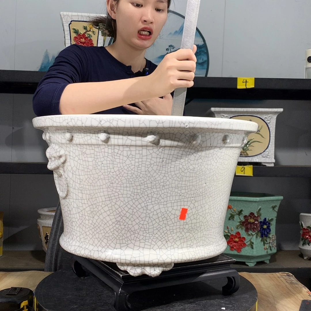 陈*高温烧制石湾盆不退换
