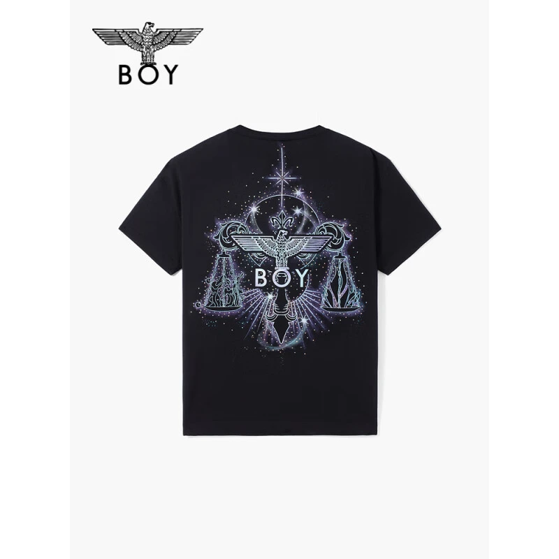 【魔法天秤】BOY LONDON新款夏季情侣款印花时尚短袖T恤N01111