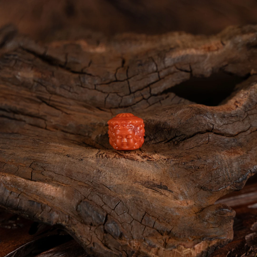 【10*10】精工雕刻三面佛百搭配饰配件