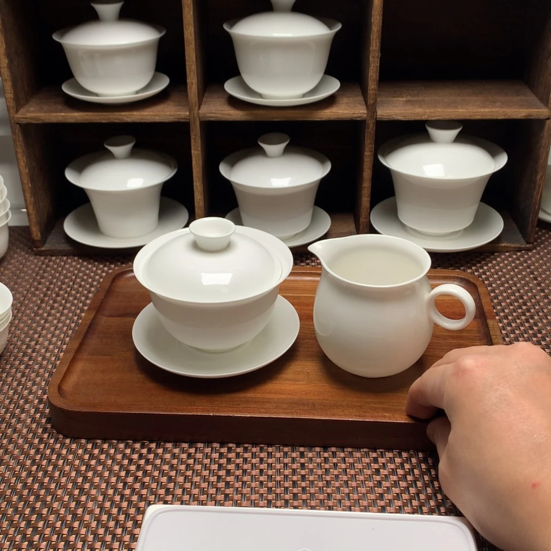 @*150元宝➕公道杯骨瓷薄胎茶具