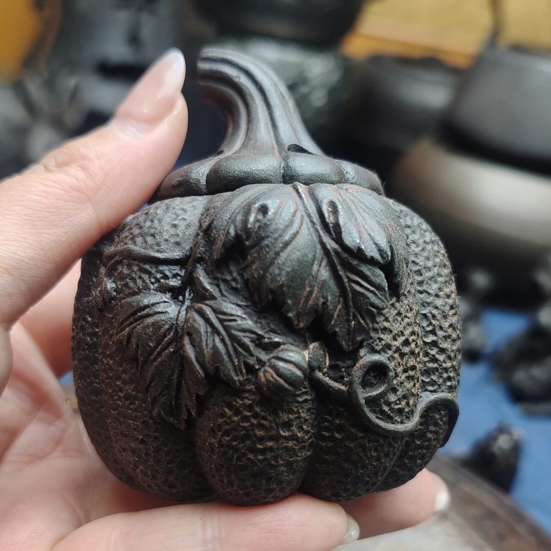 铸铁迷你香炉茶道香炉仿古摆件室内熏香炉檀香炉塔香炉