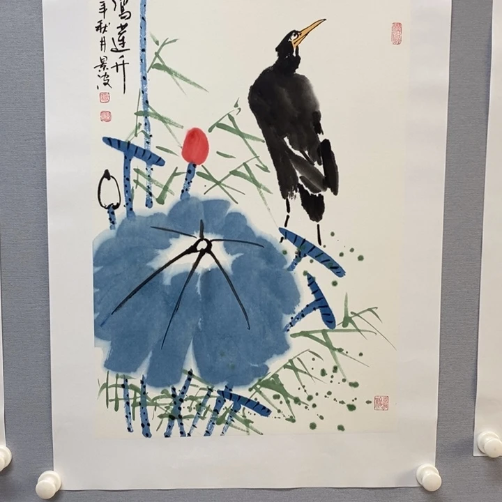 国画亲笔手绘原创