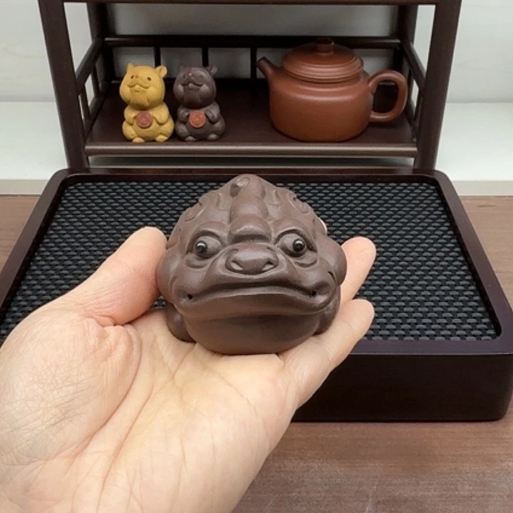 紫泥茶案貔貅茶宠