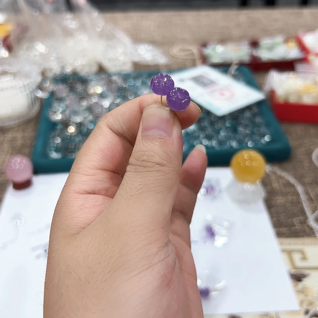 未镶嵌颈饰水晶水晶耳钉