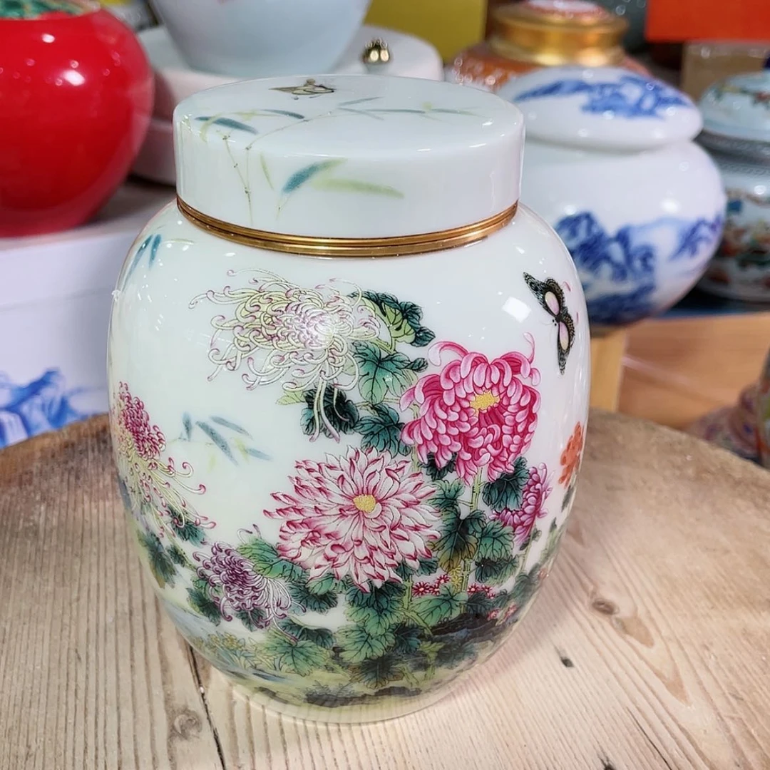 【闪购商品】罐陶瓷茶叶罐密封罐