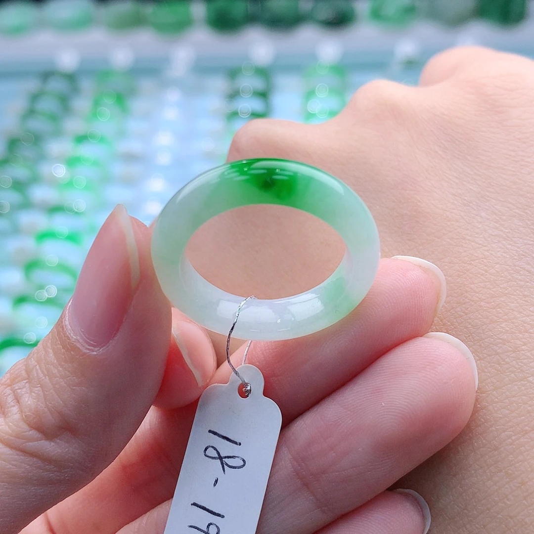 未镶嵌戒指翡翠A货缅甸翡翠