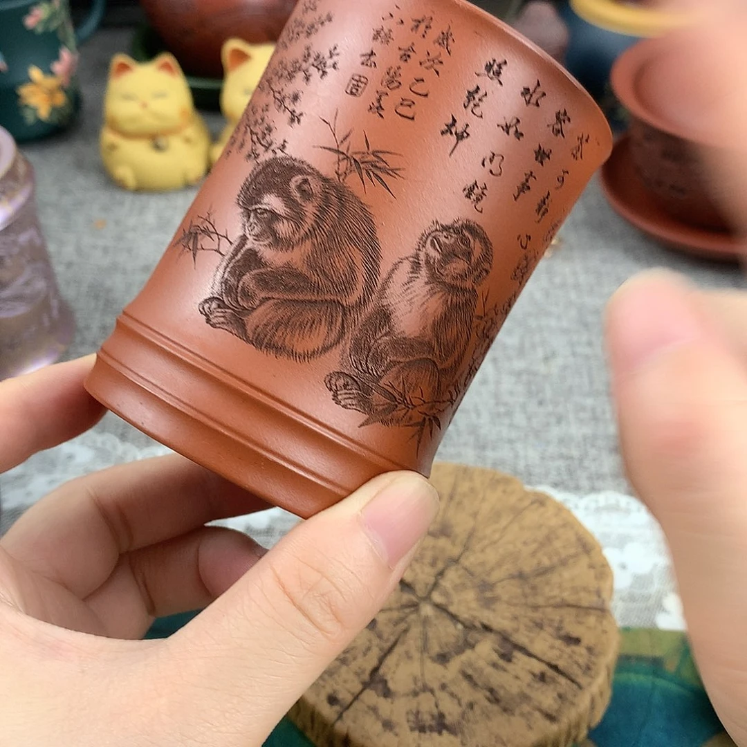 茶杯紫砂高端主人杯