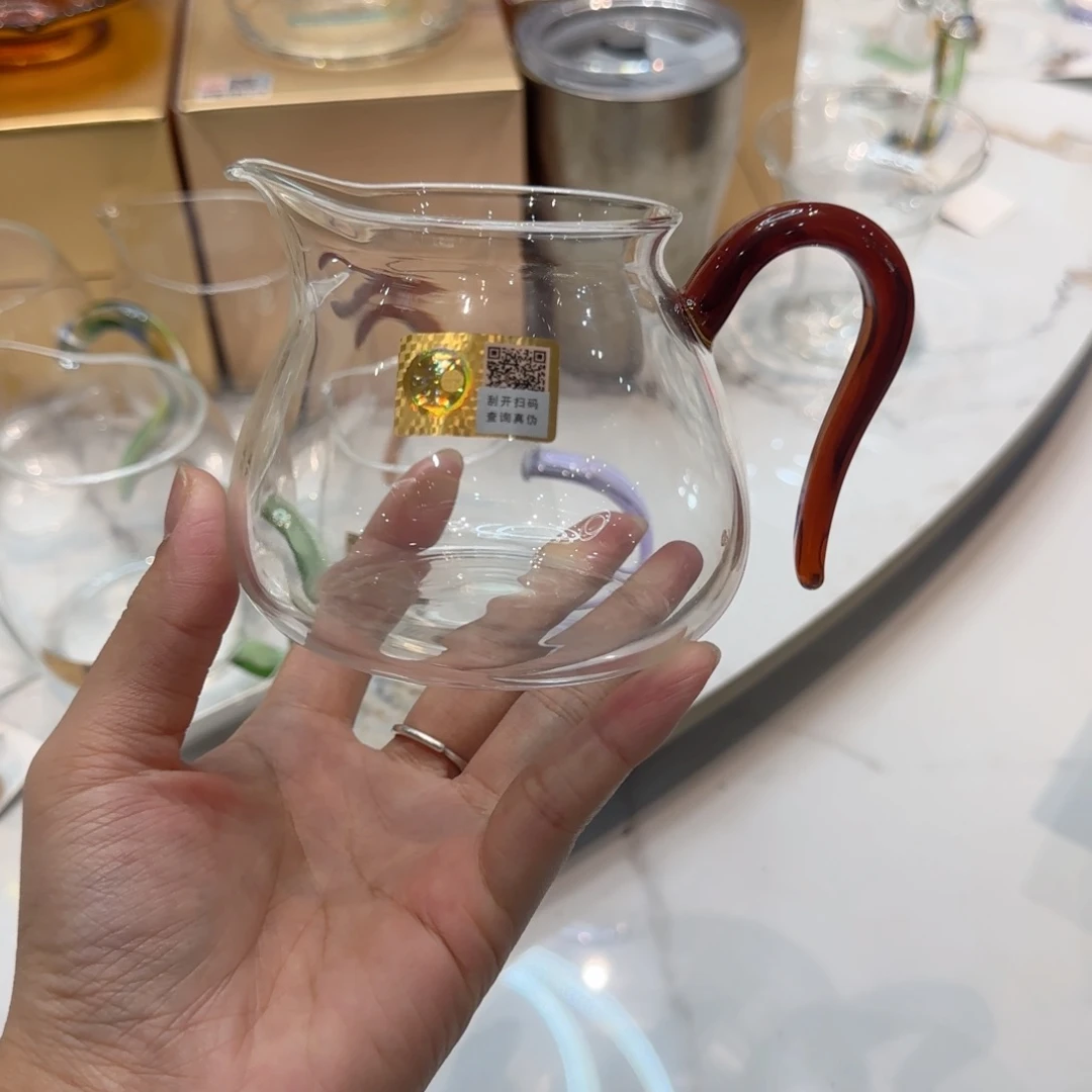 禾器琥珀色晶悦公道杯