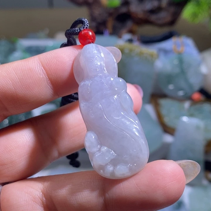 【闪购商品】翡翠未镶嵌颈饰观音