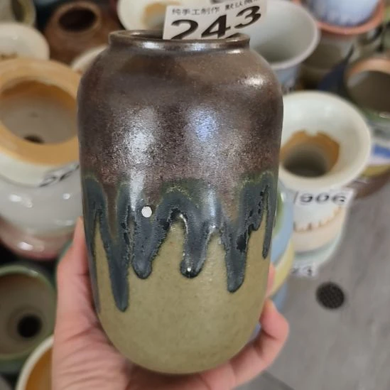 景德镇手工高温陶瓷：内5口高16