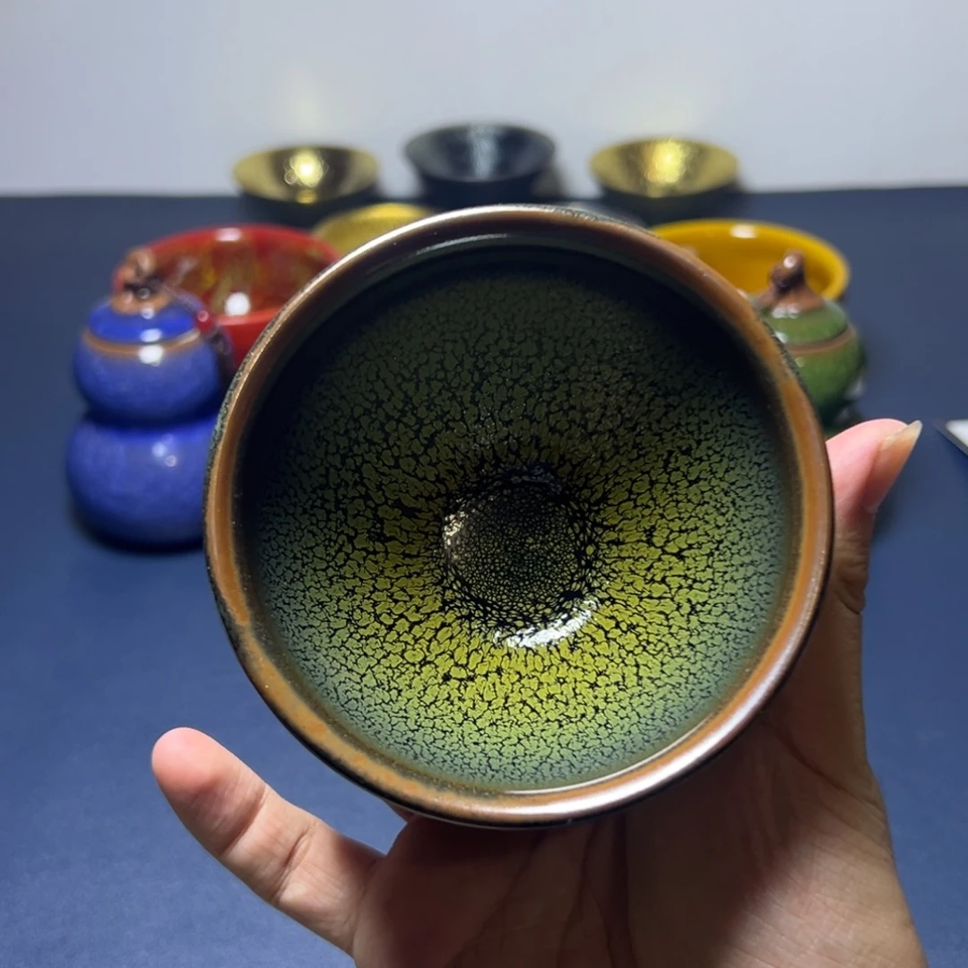 茶盏建阳建盏喝茶主人杯
