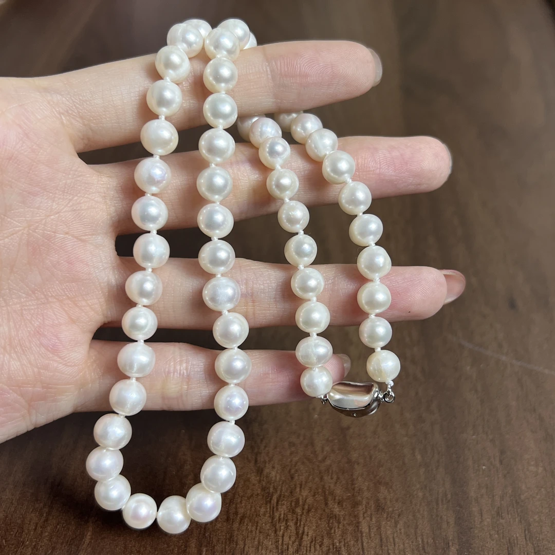 7mm-8mm  珍珠 颈链 气质百搭经典