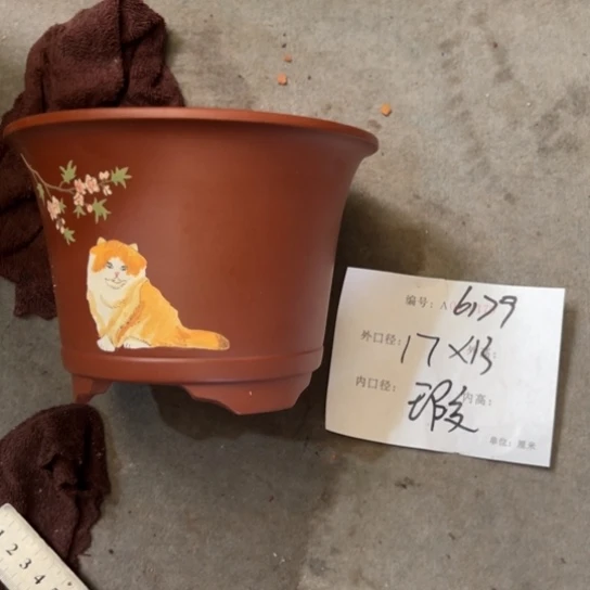 紫砂花盆紫砂艺术