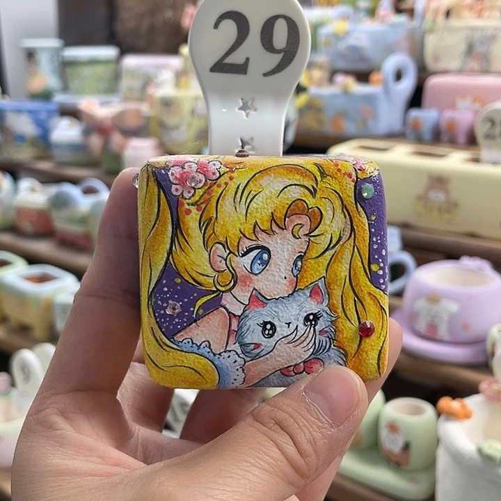 29…..手工手绘花盆