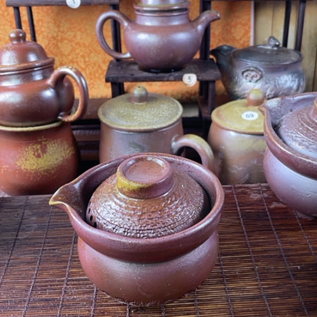 【闪购商品】学**境柴烧茶壶160毫升左右福利