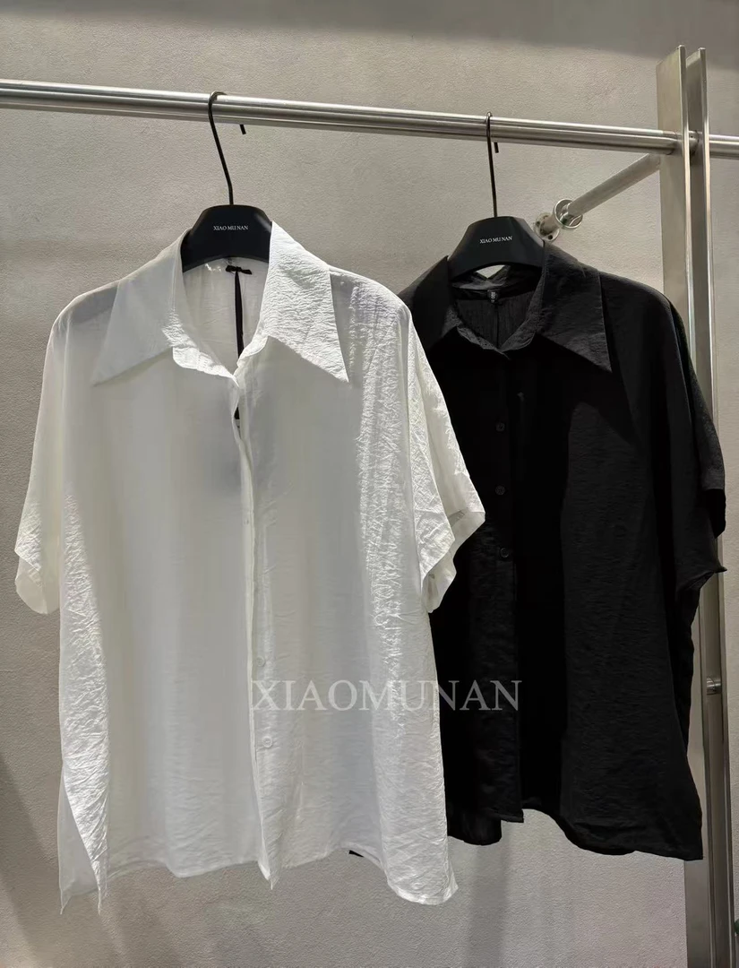 小木南#8988夏季福利高品质宽松大版衬衫